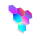 Inteligentne oświetlenie TRACER Sześciokątne lampy RGB Tracer Ambience - Smart Hexagon TRAOSW47256